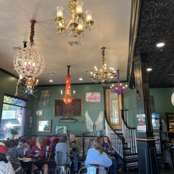 The cafe itself