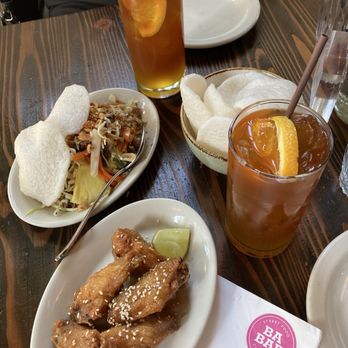 Ba Bar - The wings, beef salad, lemongrass iced tea, and shrimp crackers - Vietnamese Near Me - Seattle, Washington Ba Bar - The wings, beef salad, lemongrass iced tea, and shrimp crackers - Vietnamese Near Me - Seattle, Washington