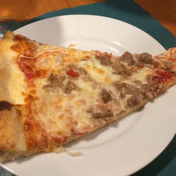 Black Point Pizza - Large cheese pizza with sausage ($14) - Pizza Near Me - Niantic, Connecticut Black Point Pizza - Large cheese pizza with sausage ($14) - Pizza Near Me - Niantic, Connecticut
