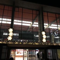 Outside the station