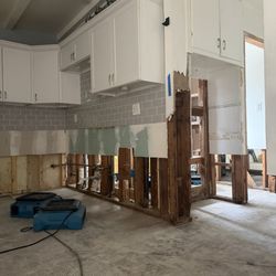 We Care Restoration - Kitchen & bathroom demo