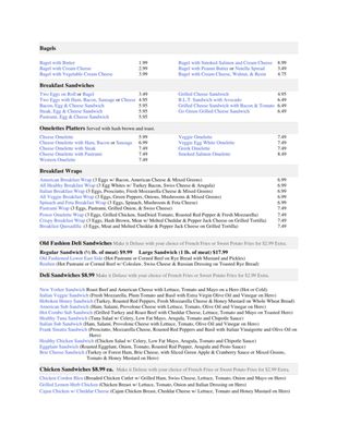 Menu photo 3 Little Market Hoboken, NJ
