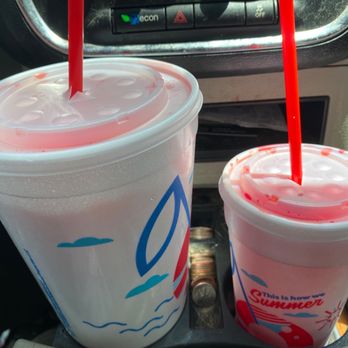 Sonic Drive-In - 2 slushes - Burgers Near Me - Greenwood, South Carolina Sonic Drive-In - 2 slushes - Burgers Near Me - Greenwood, South Carolina