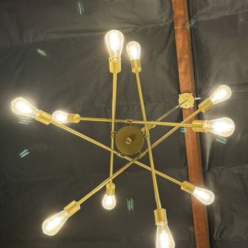 Four Corners Eatery - Love the modern light fixtures. - Delis Near Me - Redlands, California