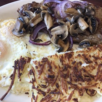 The Best Breakfast Cafe - Steak & eggs - American Near Me - Oxnard, California