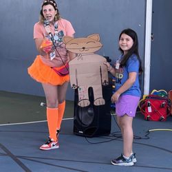 Camp Wildfolk - Valley Village - Camp Assembly having a blast!