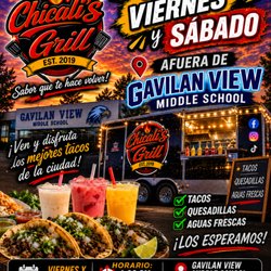 chicalis grill - Todos los viernes y sábados trabajamos en Salinas de 4:30pm a 11:30pm