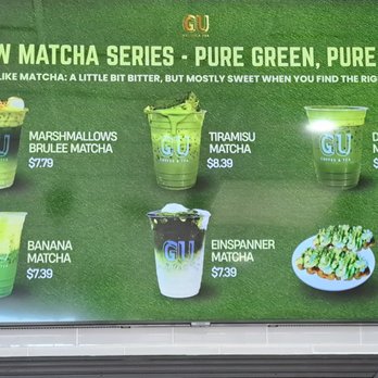 Gu Coffee & Tea - Matcha menu - Coffee & Tea Near Me - Roseville, California Gu Coffee & Tea - Matcha menu - Coffee & Tea Near Me - Roseville, California