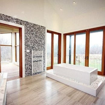 Blaker Masonry - a bathtub in a modern bathroom - Masonry/Concrete Near Me Blaker Masonry - a bathtub in a modern bathroom - Masonry/Concrete Near Me