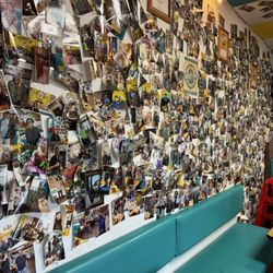 Sylvesters Burgers - Pictures on the wall (lots of em)...