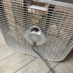 Splash Resort - This is one of the box fans they want us to use filthy.