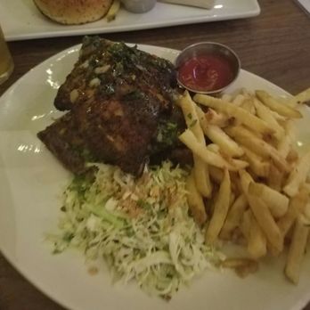 Eureka! - Pork ribs with coleslaw salad - American Near Me - Cupertino, California Eureka! - Pork ribs with coleslaw salad - American Near Me - Cupertino, California