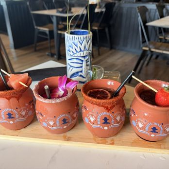 Oak & Ember - Margarita flight - Halal Near Me - Ontario, California Oak & Ember - Margarita flight - Halal Near Me - Ontario, California