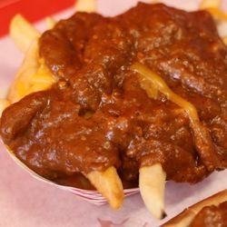 Chilli cheese fries!
