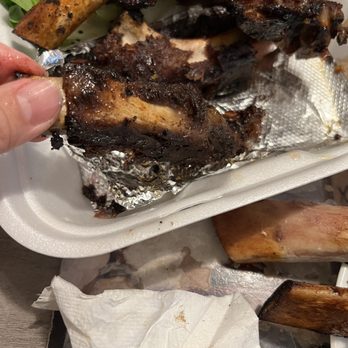 Matiki Island BBQ - Sam's plate: BBQ 1. Beef Rib "Sam's Plate" - Hawaiian Near Me - Anaheim, California