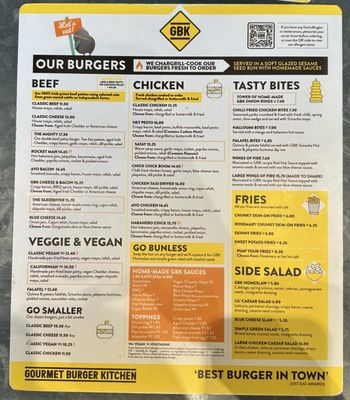 Gourmet Burger Kitchen (GBK) by null