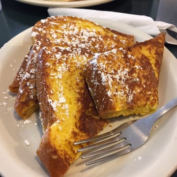 Parowan Cafe - Side of French toast. It was good without the maple syrup. After we poured maple syrup on it, it was excellent! - Cafes Near Me - Parowan, Utah Parowan Cafe - Side of French toast. It was good without the maple syrup. After we poured maple syrup on it, it was excellent! - Cafes Near Me - Parowan, Utah
