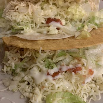 Monterrey Mexican Grill - Just two chicken tacos. One soft one hard. Inexpensive and tasty - Mexican Near Me - Braselton, Georgia Monterrey Mexican Grill - Just two chicken tacos. One soft one hard. Inexpensive and tasty - Mexican Near Me - Braselton, Georgia