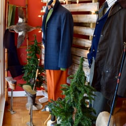 Ashworth's Clothing & Shoes - Winter-scape into the evergreens in style.