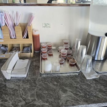 K Fusion Eats - Self serve water, utensils, eggroll sauce and hmong pepper. - Asian Fusion Near Me - Sacramento, California K Fusion Eats - Self serve water, utensils, eggroll sauce and hmong pepper. - Asian Fusion Near Me - Sacramento, California