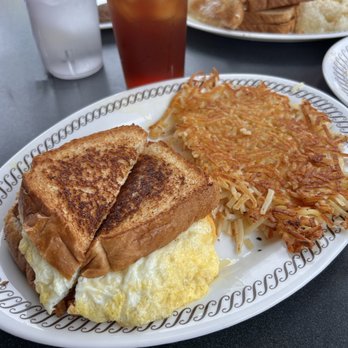Waffle House - Texas Bacon Egg Cheese Melt - American Near Me - Concord, North Carolina Waffle House - Texas Bacon Egg Cheese Melt - American Near Me - Concord, North Carolina