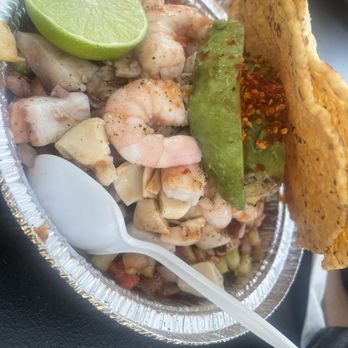 Mariscos El Faro #2 - Mixed ceviche - Food Trucks Near Me - Culver City, California