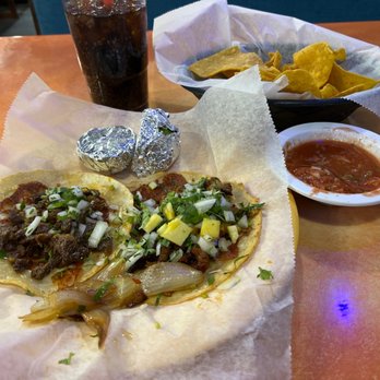 El Rey Del Pastor - Carne Asada & Pastor (both with cheese) - Tacos Near Me - Buford, Georgia El Rey Del Pastor - Carne Asada & Pastor (both with cheese) - Tacos Near Me - Buford, Georgia
