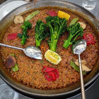 Telefèric Barcelona - Vegan paella - Spanish Near Me - Los Gatos, California