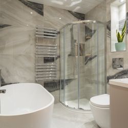 Tile Merchant - Bathroom Tiles and Radiator supplied by Tile Merchant Ireland
