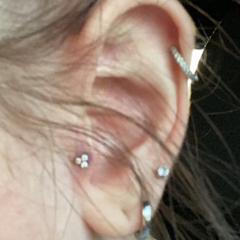 Sparkle and Shine - Tragus piercing - Piercing Near Me - Temecula, California Sparkle and Shine - Tragus piercing - Piercing Near Me - Temecula, California