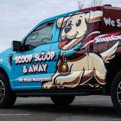 Scoop, Scoop, & Away - The Scoopmobile!!
