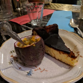 Ronan - fire-grilled cheesecake with passionfruit. Definitely on the denser side - Pizza Near Me - Los Angeles, California