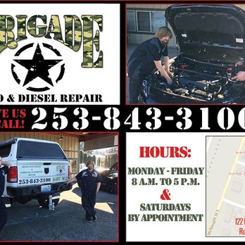 Brigade Auto & Diesel Repair - Auto Repair Near Me - Roy, Washington Brigade Auto & Diesel Repair - Auto Repair Near Me - Roy, Washington
