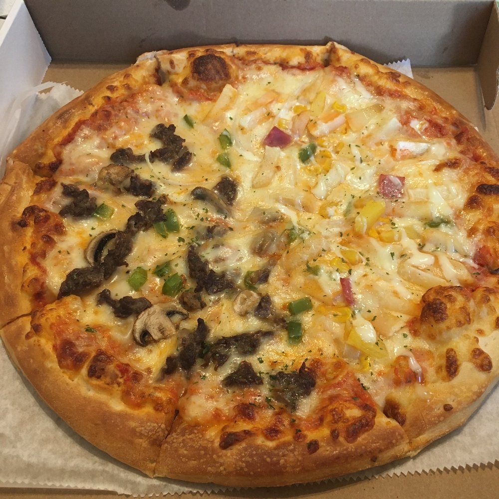 12" Half and Half Pizza