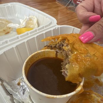 Tacos El Goloso - Three tacos dorados de birria combo, delicious five star for me - Mexican Near Me - Carson, California