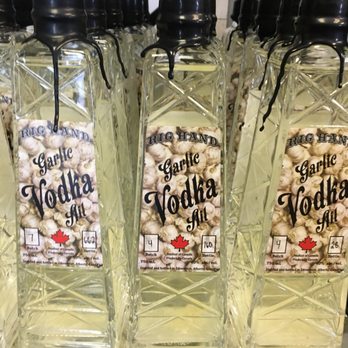 Rig Hand Craft Distillery - Garlic Vodka - Distilleries Near Me - Leduc County, Alberta