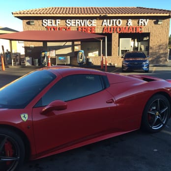 Oasis Auto Spa - Take car here all the time.  No brushes touch car, takes credit cards and open 24/7. - Car Wash Near Me - Henderson, Nevada