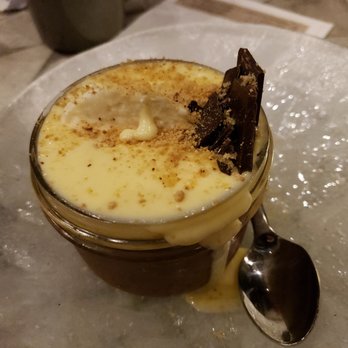 Mosaic Restaurant - Chocolate pot du creme...  I think there's like 37,423 calories in there.  And I loved every one of them. - Bars Near Me - Redding, California