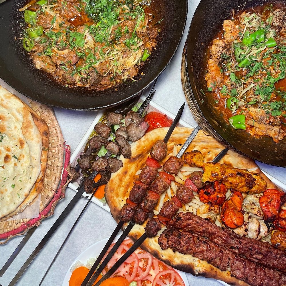 Kababjees - Chicken Karahi 1lbs Goat Karahi 1lbs The Halal Guide Platter - Halal Near Me - Hicksville, New York