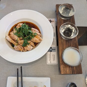 Rin-Tei - Japanese Style Chili Garlic Poached Chicken - Asian Fusion Near Me - San Mateo, California Rin-Tei - Japanese Style Chili Garlic Poached Chicken - Asian Fusion Near Me - San Mateo, California