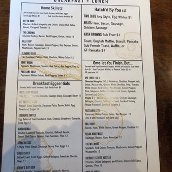 Hatch'd - Menu - Breakfast & Brunch Near Me - St. Louis, Missouri Hatch'd - Menu - Breakfast & Brunch Near Me - St. Louis, Missouri