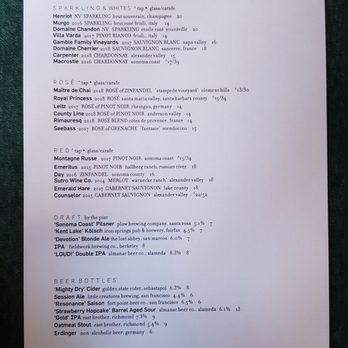 Farmshop - drink choices. $15 cocktails and wines. - Breakfast & Brunch Near Me - Larkspur, California Farmshop - drink choices. $15 cocktails and wines. - Breakfast & Brunch Near Me - Larkspur, California