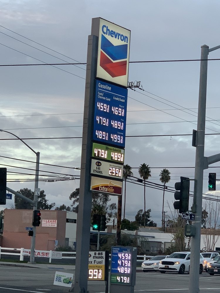 CHEVRON Updated May 2024 9402 Artesia Blvd, Bellflower, California