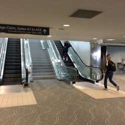 DIA Gate A45 - These bathrooms smell amazing!!! Hats off to this cleaning crew!!