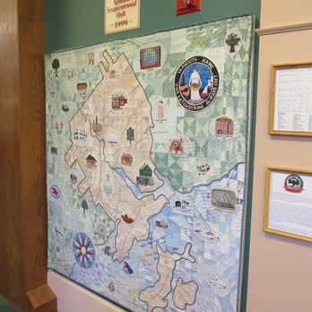 Merrill Memorial Library - A map quilt - Libraries Near Me - Yarmouth, Maine Merrill Memorial Library - A map quilt - Libraries Near Me - Yarmouth, Maine