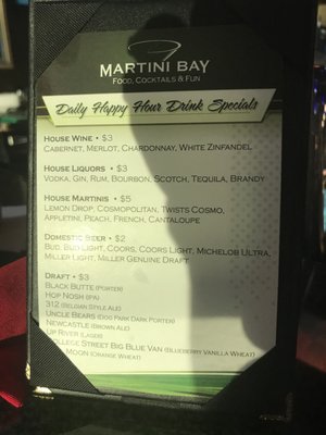 Menu photo 5 Martini Bay Lake Havasu City, AZ Menu photo 5 Martini Bay Lake Havasu City, AZ
