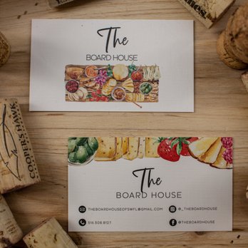 The Board House - Business Card - Caterers Near Me The Board House - Business Card - Caterers Near Me