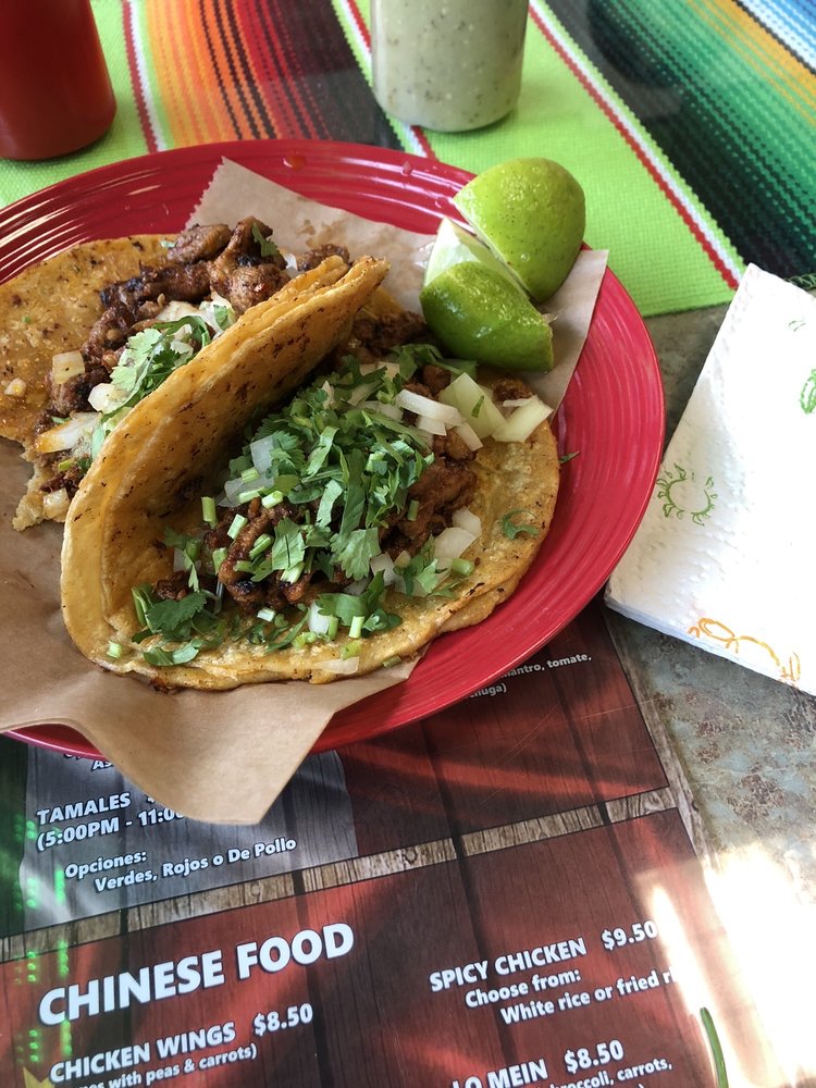 el sabor mexican and chinese food Mexican 6010 Madison Ave