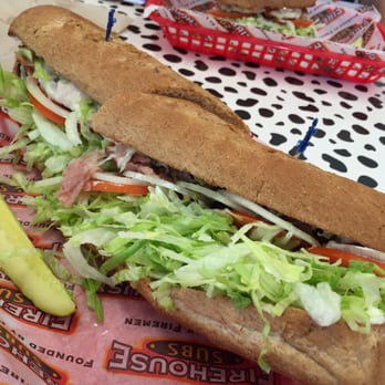 Firehouse Subs - This is a horrible photo of the firehouse hero sub. Large. - Sandwiches Near Me - Fremont, California Firehouse Subs - This is a horrible photo of the firehouse hero sub. Large. - Sandwiches Near Me - Fremont, California