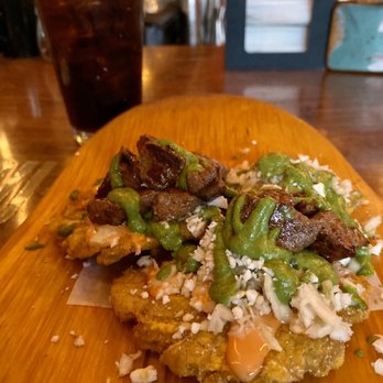 Santa Salsa - Tostones de carne - Venezuelan Near Me - Brooklyn, New York Santa Salsa - Tostones de carne - Venezuelan Near Me - Brooklyn, New York